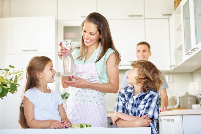 Proteja sua família com um ionizador de água.
